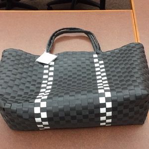 Kate Spade NEW YORK Tote bag black with white trim